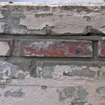 Skifte mursten: Tryk godt til Skifte mursten: Tryk godt til